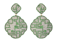 Jewellery - EARRINGS, silver/14K gold - View 1