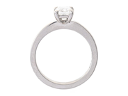 Jewellery - SOLITAIRE RING, platinum - View 2