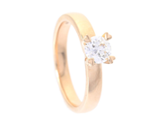 Jewellery - SOLITAIRE RING, 18K gold - View 1