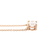 Jewellery - SOLITAIRE NECKLACE, 18K gold - View 2