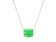Jewellery, PENDANT WITH CHAIN, treated jade, in auction: Lilla jewellery – Tuesday 16 June