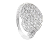 Jewellery, RING, 18K white gold, in auction: Classic – Saturday 27 June