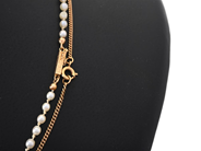 Jewellery - PEARL NECKLACE, clasp in 18K gold - View 2