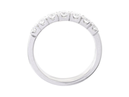 Jewellery - ETERNITY RING, 18K white gold - View 2