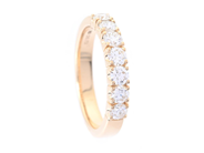 Jewellery - ETERNITY RING, 18K gold - View 1