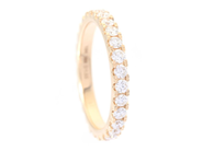 Jewellery - FULL ETERNITY RING, 18K gold - View 1