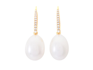 Jewellery - PEARL EARRINGS, 18K gold - View 1