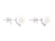 Jewellery - PEARL EARRINGS, 18K white gold - View 2