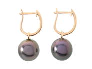 Jewellery - PEARL EARRINGS, 18K gold - View 2