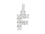 Jewellery - LETTER PENDANT, letter F - View 1