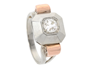 Jewellery - RING, 14K gold/white gold - View 1