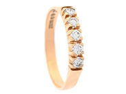 Jewellery - ETERNITY RING, 18K gold - View 1