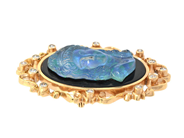 Jewellery - BROOCH, 18K gold - View 2