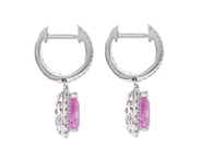 Jewellery - EARRINGS, 18K white gold - View 2