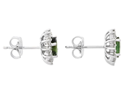 Jewellery - CLUSTER EARRINGS, 18K white gold - View 2