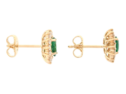 Jewellery - CLUSTER EARRINGS, 18K gold - View 2