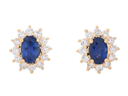 Jewellery - CLUSTER EARRINGS, 18K gold - View 1