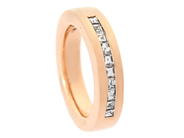 Jewellery - ETERNITY RING, 18K rose gold - View 1
