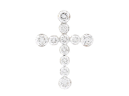 Jewellery - PENDANT, 18K gold/white gold - View 1