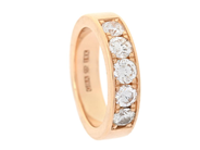 Jewellery - ETERNITY RING, 18K gold - View 1