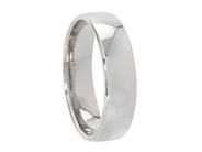 Jewellery - PLAIN RING, 18K white gold - View 1