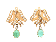 Jewellery, EARRINGS, 18K gold, in auction: Classic – Saturday 27 June