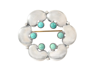 Jewellery, ANTON MICHELSEN, brooch, in auction: Lilla jewellery – Tuesday 14 July