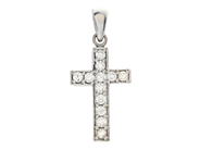 Jewellery - PENDANT, 18K rhodium plated gold - View 1