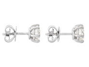 Jewellery - SOLITAIRE EARRINGS, 18K white gold - View 2