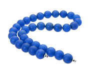 Jewellery, NECKLACE, blue stone beads, in auction: Lilla jewellery – Tuesday 16 June