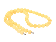 Jewellery, NECKLACE, yellow stone beads, in auction: Lilla jewellery – Tuesday 16 June