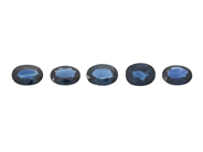 Gemstones, SAPPHIRES, 5 oval cut, in auction: Lilla jewellery – Tuesday 14 July