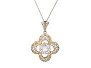 Jewellery, PENDANT/CHAIN, gilt silver, in auction: General – Tuesday 7 July