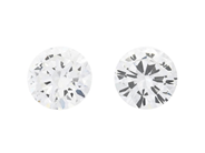 Gemstones, 2 DIAMONDS, brilliant cut, in auction: Lilla jewellery – Tuesday 14 July