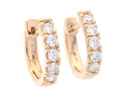 Jewellery - HOOP EARRINGS, 18K gold - View 1