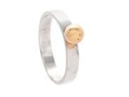 Jewellery, RING, sterlingsilver/14K gold, in auction: Modern – Saturday 18 July