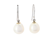 Jewellery - PEARL EARRINGS, 18K white gold - View 1