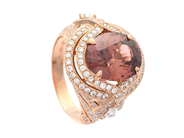 Jewellery, RING, 18K rose gold, in auction: Classic – Saturday 27 June