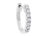 Jewellery - ONE EARRING, 18K white gold - View 1
