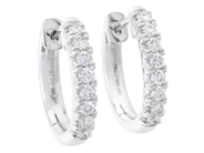 Jewellery - EARRINGS, 18K white gold - View 1