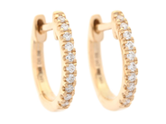 Jewellery - HOOP EARRINGS, 18K gold - View 1