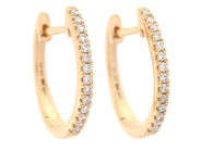 Jewellery - HOOP EARRINGS, 18K gold - View 1