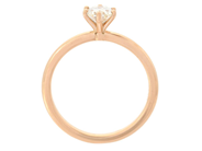 Jewellery - SOLITAIRE RING, 18K gold - View 2