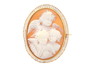 Jewellery - BROOCH, 18K gold - View 1