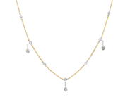 Jewellery - NECKLACE, 18K gold/white gold - View 1
