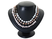 Jewellery, NECKLACE, baroque cultured freshwater pearls in different colours and sizes, in auction: General – Tuesday 7 July