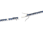 Jewellery - RIVIERE NECKLACE, 18K white gold - View 3