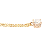 Jewellery - SOLITAIRE NECKLACE, 18K gold - View 2
