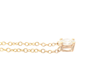 Jewellery - SOLITAIRE NECKLACE, 18K gold - View 2