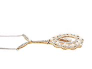 Jewellery - NECKLACE, 18K gold/white gold/platinum - View 2